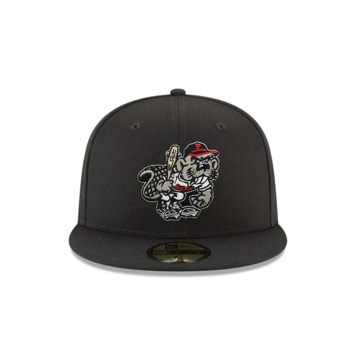 Portland Beavers Black 59FIFTY Fitted Hat - New Era - 232603419701