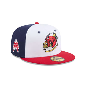 Portland Sea Dogs Maine Lobster Bakes Theme Night 59FIFTY Fitted Hat - New Era - 2346423101