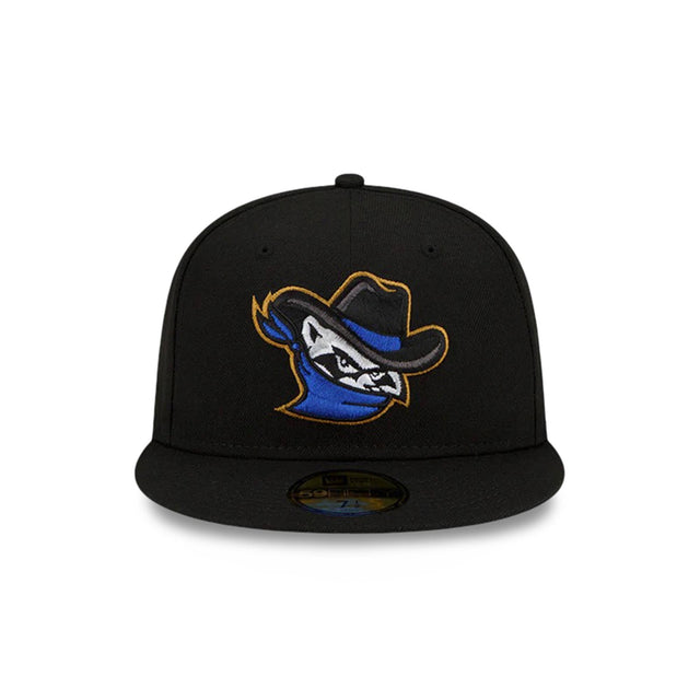 Quad Cities River Bandits 59FIFTY Fitted Hat - Black - New Era - 