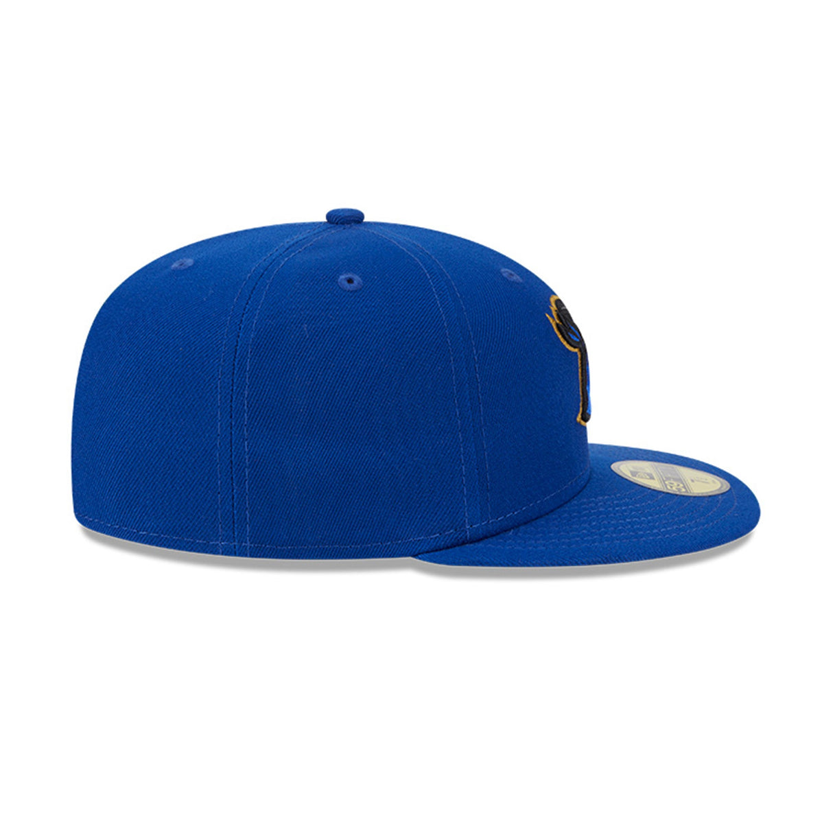 Quad Cities River Bandits Alternate Logo Blue 59FIFTY Fitted Hat - New Era - 232605426156
