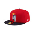 Rancho Cucamonga Quakes Authentic Collection Red 59FIFTY Fitted Hat - New Era - 232606402734