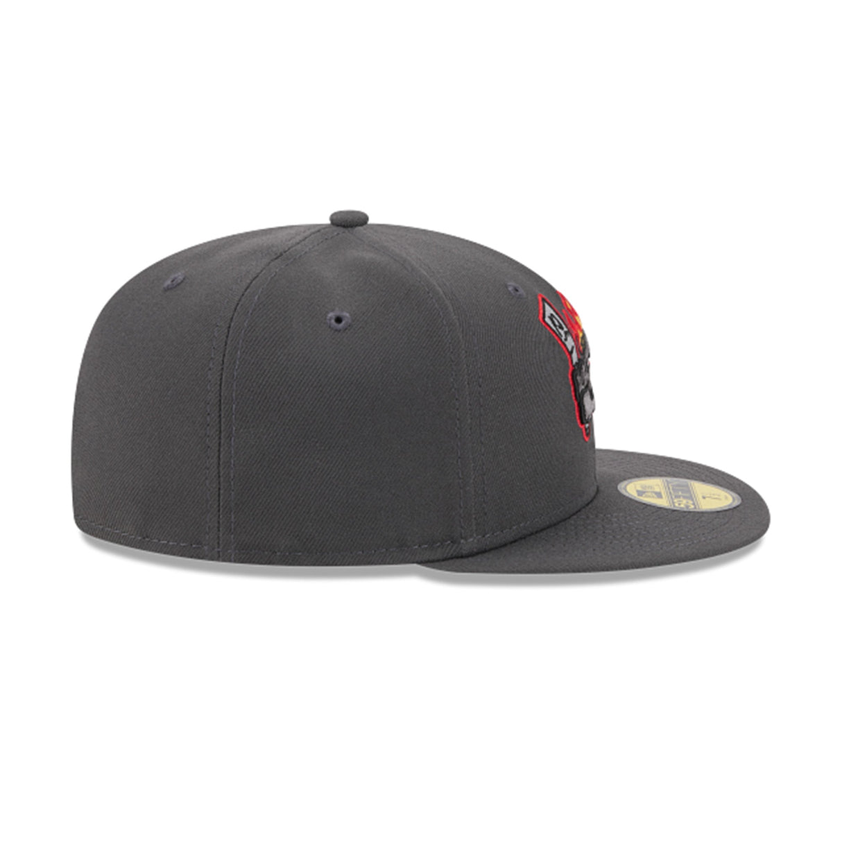 Rancho Cucamonga Quakes Theme Night Gray 59FIFTY Fitted Hat - New Era - 23464111101