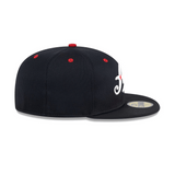 Reno Aces 2024 Batting Practice Navy 59FIFTY Fitted Hat - New Era - 232604410301