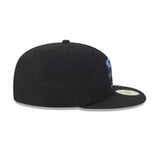 Rocket City Trash Pandas Alternate Americana Mascot Black 59FIFTY Fitted Hat - New Era - 232605402556