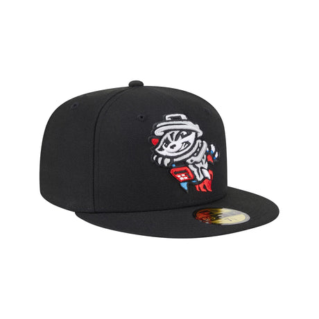 Rocket City Trash Pandas Authentic Collection 59FIFTY Fitted Hat - New Era - 232602402523
