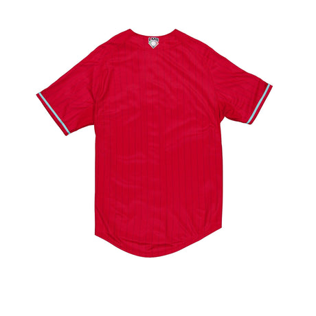 Rojos del México Red & White New Era Away Baseball Jersey - New Era - 
