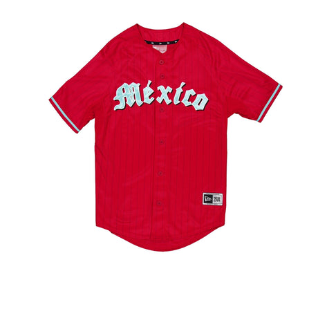 Rojos del México Red & White New Era Away Baseball Jersey - New Era - 