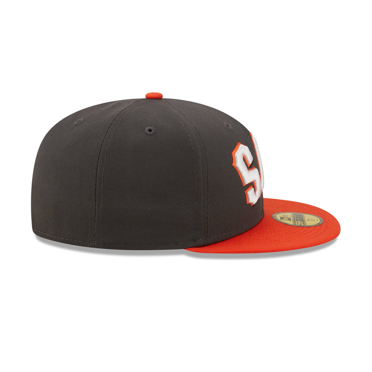 Sacramento River Cats Authentic Collection Alternate Gray & Orange 59FIFTY Fitted Hat - New Era - 232602413434