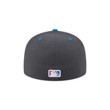 San Antonio Missions Copa de la Diversión Flying Chanclas Graphite Blue 59FIFTY Fitted Hat - New Era - 230404419434