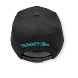 San Antonio Spurs Black/Teal Snapback Hat - Mitchell & Ness - 