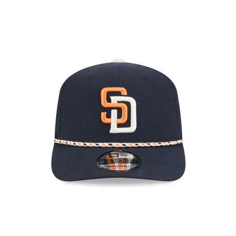 San Diego Padres 2026 City Connect Fan Pack Navy 9SEVENTY Snapback Trucker Hat - New Era - 23310941902