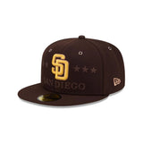 San Diego Padres 2026 MLB All-Star Game Brown 59FIFTY Fitted Hat - New Era - 37100141901