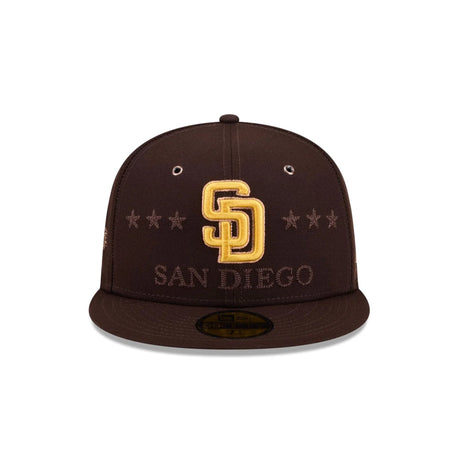 San Diego Padres 2026 MLB All-Star Game Brown 59FIFTY Fitted Hat - New Era - 37100141901