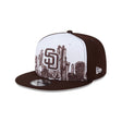 San Diego Padres 2026 Spring Training Brown & White 9FIFTY Snapback Hat - New Era - 230104419
