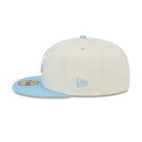 San Diego Padres 40th Anniversary Patch Chrome Blue Sky Stadium 59FIFTY Fitted Hat - New Era - 23180141901
