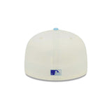 San Diego Padres 40th Anniversary Patch Chrome Blue Sky Stadium 59FIFTY Fitted Hat - New Era - 23180141901