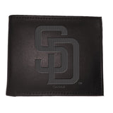 San Diego Padres Bi - Fold Wallet Black - EG Collective - 801946415121
