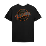 San Diego Padres Black Orange Logo Graphic T-Shirt - New Era - 230491341909