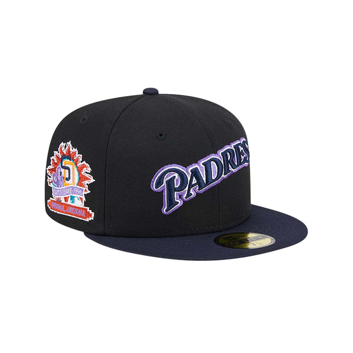 San Diego Padres Black Retro Spring Training 59FIFTY Fitted Hat - New Era - 