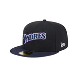 San Diego Padres Black Retro Spring Training 59FIFTY Fitted Hat - New Era - 