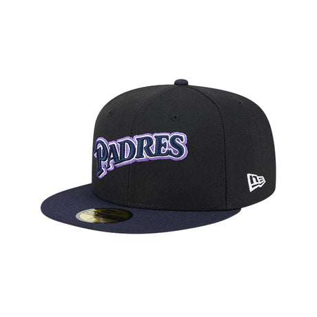 San Diego Padres Black Retro Spring Training 59FIFTY Fitted Hat - New Era - 
