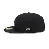 San Diego Padres Black & White Logo 59FIFTY Fitted Hat - New Era - 23011141912