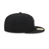 San Diego Padres Black & White Logo 59FIFTY Fitted Hat - New Era - 23011141912