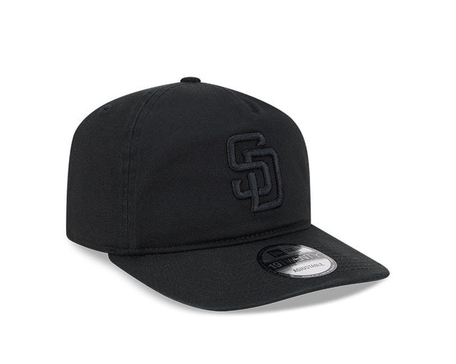 San Diego Padres Blackout New Era 19TWENTY Snapback Hat - New Era - 