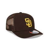 San Diego Padres Brown 9SEVENTY Stretch - Snap Trucker Hat - New Era - 23012441901