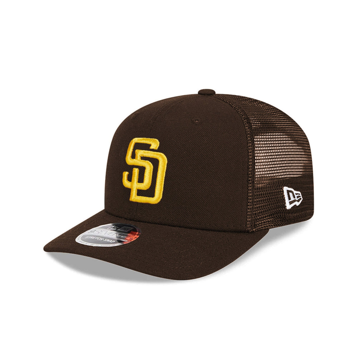 San Diego Padres Brown 9SEVENTY Stretch - Snap Trucker Hat - New Era - 23012441901