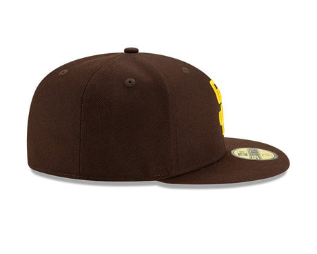 San Diego Padres Brown Authentic Collection On - Field 59FIFTY Fitted Hat - New Era - 
