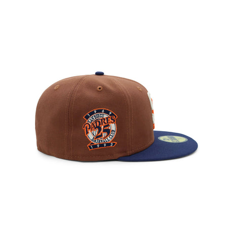 San Diego Padres Brown Navy 59FIFTY Fitted - New Era - 