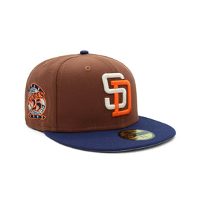 San Diego Padres Brown Navy 59FIFTY Fitted - New Era - 
