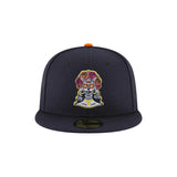 San Diego Padres City Connect La Catrina Navy 59FIFTY Glow In The Dark Fitted Hat - New Era - 23311541901
