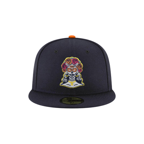 San Diego Padres City Connect La Catrina Navy 59FIFTY Glow In The Dark Fitted Hat - New Era - 23311541901