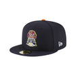 San Diego Padres City Connect La Catrina Navy 59FIFTY Glow In The Dark Fitted Hat - New Era - 23311541901