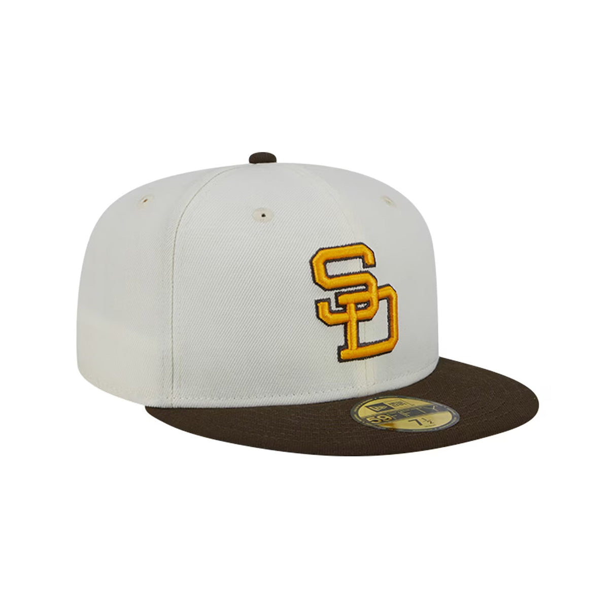 San Diego Padres Cooperstown Collection Chrome Brown 59FIFTY Fitted Hat - New Era - 23337041912