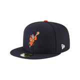 San Diego Padres Cooperstown Collection Swinging Friar Petco Park Side Patch Navy 59FIFTY Fitted Hat - New Era - 23863441912