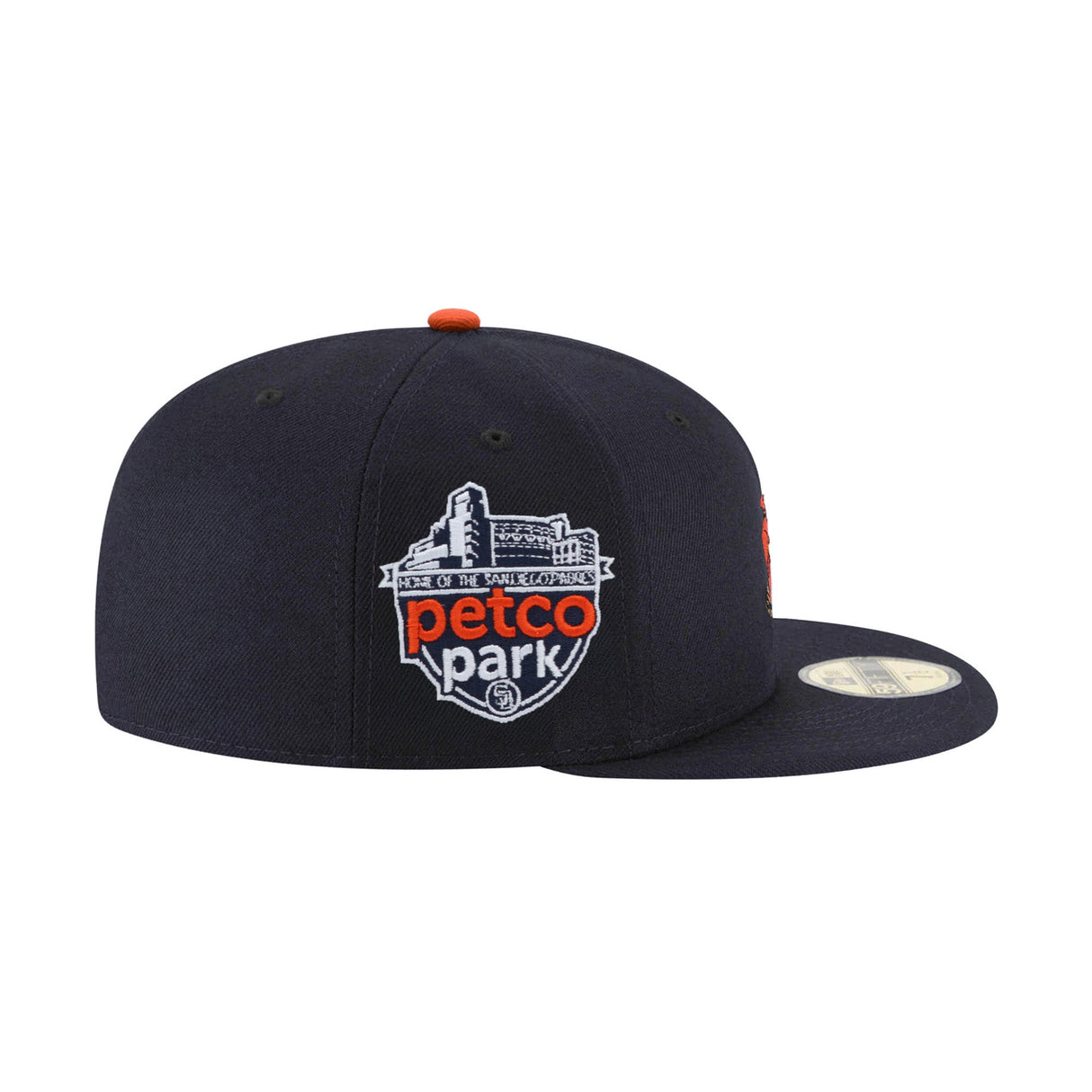 San Diego Padres Cooperstown Collection Swinging Friar Petco Park Side Patch Navy 59FIFTY Fitted Hat - New Era - 23863441912