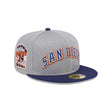 San Diego Padres Cooperstown Pivot Mesh Blue 59FIFTY Fitted Hat - New Era - 23052441901
