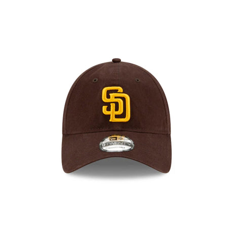 San Diego Padres Core Classic Brown 9TWENTY Adjustable Hat - New Era - 23011941901
