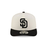 San Diego Padres Established 1969 Side Patch Chrome Black 9SEVENTY Stretch-Snap Hat - New Era - 239901419