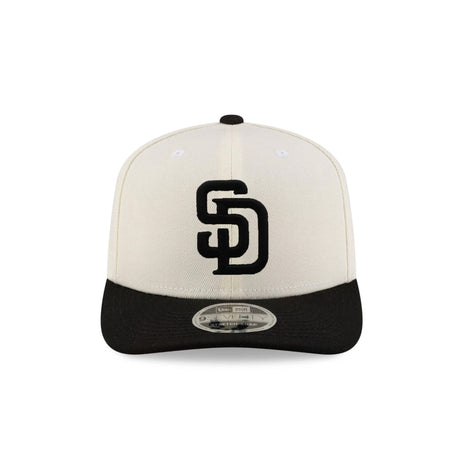 San Diego Padres Established 1969 Side Patch Chrome Black 9SEVENTY Stretch-Snap Hat - New Era - 239901419