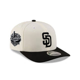 San Diego Padres Established 1969 Side Patch Chrome Black 9SEVENTY Stretch-Snap Hat - New Era - 239901419