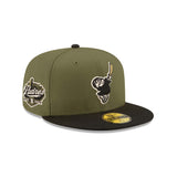San Diego Padres Established Patch Olive & Black "Field Issue" 59FIFTY Fitted Hat - New Era - 