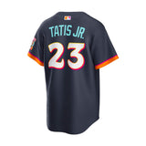 San Diego Padres Fernando Tatis Jr 23 City Connect 2026 Obsidian Stadium Jersey - Nike - 235904419101