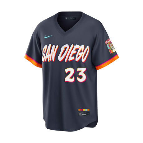 San Diego Padres Fernando Tatis Jr 23 City Connect 2026 Obsidian Stadium Jersey - Nike - 235904419101