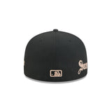San Diego Padres Gothic Lettering Black 59FIFTY Fitted Hat - New Era - 23014341901