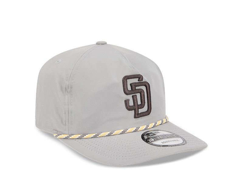 San Diego Padres Gray New Era 19TWENTY Rope Snapback Hat - New Era - 