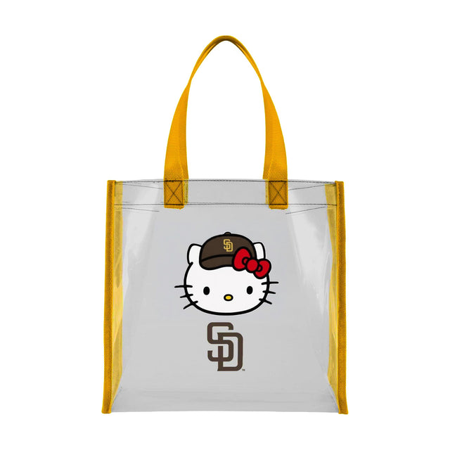 San Diego Padres Hello Kitty Clear Tote Bag - FOCO - 158301419